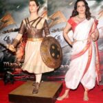 Kangana Ranaut Instagram - #ManikarnikaSuccessParty #KanganaRanaut rocking her inner #ManikarnikaTheQueenOfJhansi at the success bash.