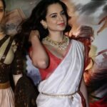 Kangana Ranaut Instagram - #ManikarnikaSuccessParty #KanganaRanaut rocking her inner #ManikarnikaTheQueenOfJhansi at the success bash.