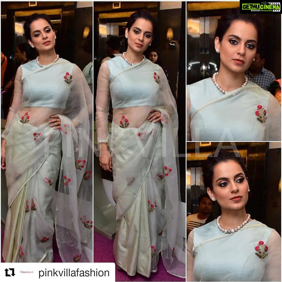 Kangana Ranaut Instagram - #Repost @pinkvillafashion (@get_repost) ・・・ #kanganaranaut looks gorgeous in @raw_mango . . . #kanganaranaut #bollywood #bollywoodstyle #fashion #celeb #celebstyle #pinkvillafashion #pinkvilla