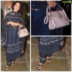 Kangana Ranaut Instagram - Style icon #KanganaRanaut looks gorgeous in an ethnic dress by @ilovepero Flats : @louisvuitton Bag: @miumiu . . . . #fashion #bollywood #actor #manikarnika #style #picoftheday #instagood #instapic #ootd #indianfashion #louisvuitton #miumiu