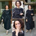 Kangana Ranaut Instagram – #KanganaRanaut resumes her #Manikarnika work as she supervises the Post Production at Producer @KamalJain_TheKJ s office @kairoskontent
Outfit : Good Earth
Slippers :@louisvuitton
Bag: @hermes
Pic credit: Yogen Shah