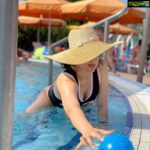 Kangana Ranaut Instagram - A day with my kiddie….. in a water park ha ha I am not a water person at all and he loves water but I enjoyed it may be because he was so thrilled to be there …… I guess that’s what love is about ❤️❤️