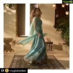 Kangana Ranaut Instagram - #Repost @myglobaldesi with @get_repost ・・・ Kangana Ranaut is all set to introduce you to our Festive'18 collection. How excited are you? #FestiveCheer #GlobalDesi #kanganaranaut #VoiceYourStyle #houseofanitadongre