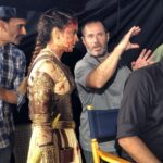 Kangana Ranaut Instagram - The Warrior Queen, getting ready to battle. #KanganaRanaut, bloodied & resilient, shoots for #Manikarnika s Action sequences with Hollywood Action Director #NickPowell #ManikarnikaTeaserOn2ndOctober #ManikarnikaOn25thJan