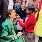 Kangana Ranaut Instagram – राधे राधे ❤️