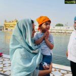Kangana Ranaut Instagram - Today I visited Sri Harmandir Sahib Golden temple, even though I grew up in north and almost everyone in my family has already visited the temple many times only for me it was first time .... speechless and stunned with Golden temple’s beauty and divinity...❤️
