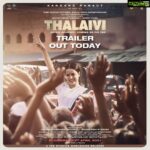 Kangana Ranaut Instagram - The Iron lady of India who devoted her whole life towards the betterment of her own people. She started as an actress who the masses loved and went on to become a leader who the masses looked up to. #ThalaiviTrailer out today at 11:30 #Vijay @vishnuinduri #ArvindSwami @shaaileshrsingh @brindaprasad @neeta_lulla @hiteshthakkar05 @thirumalreddyamireddy @rajat__aroraa @kalol_das @deepaksimhal #BhushanKumar @karmamediaent @tseries.official @vibrimedia @zeestudiosofficial #SprintFilms #GothicEntertainment @thalaivithefilm