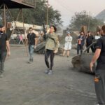 Kangana Ranaut Instagram - This is an appreciation post for my team, they are prepping for months for an action sequence at coal mines, while I make my guest appearance there only for a lazy rehearsal our Chief @razylivingtheblues practically living at the location for past few days! This kind of passion and commitment that artists and technicians express, it is never just for money, then what is for? Why these crazy artists forget even their well being or human limitation and do what they do? Well most artists don’t know and it’s okay that way 🙂 #dhaakad