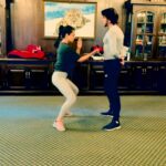 Kangana Ranaut Instagram - Action rehearsals for #Dhakaad with @stuartwillaction going on whole day in Manali, as I swiftly leave the political world of Jaya Maa behind, kick n punch in to the world of Agent Agni, breaking bones and pulling out eye balls, probably my most favourite things to do, LOVE ❤️