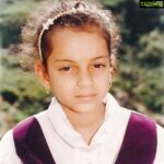Kangana Ranaut Instagram - As a child I don’t remember playing with children, even then my favourite thing to do was to make fancy gowns, and clothes for my dolls and I loved to contemplate for hours on end, hence the deep thoughtful mature eyes, unfortunately some of us are born old and I am one of those.