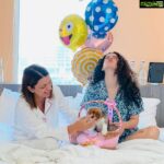 Kangana Ranaut Instagram - Happy birthday to my one and only, though @rangoli_r_chandel is always happy and giggly but I know essentially deep down she is a mom, here’s another addition to her family.... friends meet Gappu Chandel... 💕
