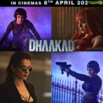 Kangana Ranaut Instagram - She is fierce, feisty and fearless. #AgentAgni is all geared up to set the big screen on fire 🔥. Bringing to you the action spy thriller #Dhaakad that will hit theatres on 8 April 2022! @deepakmukut @sohamrockstrent @rampal72 @divyadutta25 @razylivingtheblues @smaklai @sohelmaklaiproductions @asylumfilmsofficial @writish1 @chintan.gandhi.376 @krulz59 @dhaakadmovie