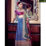 Kangana Ranaut Instagram - Kangana looking absolutely regal at her brother’s wedding. Custom outfit by #anuradhavakil with custom jewellery by @sabyasachiofficial . . . . HMU: @hairbyhaseena @loveleen_makeupandhair 📸: @ravindupatilphotography