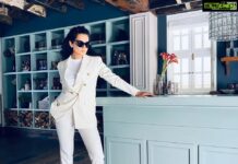 Kangana Ranaut Instagram - #KanganaRanaut serving French Riviera glamour straight from her home as part of the virtual India Pavilion red carpet at #Cannes2020 @ficci_india