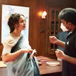Kangana Ranaut Instagram - These are some stills from yesterday’s early morning scene discussion with my absolutely talented and most affectionate director A.L Vijay ji, there are many amazing places in this world but the most soothing and comforting to me is a film set #thalaivi