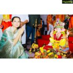 Kangana Ranaut Instagram - पार्वती पुत्र, विघनहरता, श्री सिद्धिविनायक अपनी कृपा बनाएँ रखना प्रभु 🙏