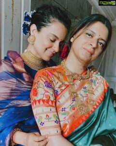 Kangana Ranaut Instagram - Today is #NationalHandloomDay. Let's promote handloom, handmade, artisanal, and everything our nation should be proud of. When you choose handloom you choose weavers who are struggling for their survival, you choose to be #vocalforlocal, you choose mother earth, and love for every single being on this planet. #vocalforhandloom #savetheweave
