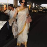 Kangana Ranaut Instagram - #Repost @delhi.times • • • #StyleFile - This is an appreciation post for #KanganaRanaut’s airport looks featuring #ethnicwear. . . . #kanganaranaut #kanganaranautfanclub #kanganaranautfc #kanganaranautfans #kanganaranautfashion #kanganaranautstyle #kanganaranautnecklace #kanganaranautlovers #ethnicwear #ethnicfashion #bollywoodethnic #airportlook #bollywoodethnicstyle #sari #suitfashion #airportlooks😍💕 #bollywoodairportstyle #airportlooks #bollywoodairportlook #celebspotting #celebairportfashion #bollywoodpaparazzi #teamkanganaranaut #teamkangana