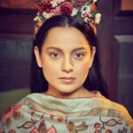 Kangana Ranaut Instagram – Frida Kahlo vibes ✅✅✅
.
Outfit : @toraniofficial
Footwear : @oceedeeshoes
Styling : @stylebyami @shnoy09
@tanyamehta27
Make up : @loveleen_makeupandhair
Hair : @hairbyhaseena 
Picture credit : @ravindupatilphotography