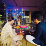 Kangana Ranaut Instagram - No excitement like Diwali excitement…. Morning Pooja at the office… Next week our first production Tiku weds Sheru is going on the floor… I came to the city with nothing… Gratitude for all the divine blessings I had along the way … Looking back this journey seems surreal… Happy Diwali to all 🪔 @manikarnikafilms