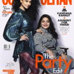 Kangana Ranaut Instagram – A Gucci dress + Queen Ranaut = 🔥🔥
Featured with director & BFF, @ashwinyiyertiwari in @cosmoindia’s December issue.

Editor: Nandini Bhalla (@nandinibhalla)
Styling: Zunaili Malik (@zunailimalik) 
Photograph: Prasad Naik (@prasadnaik)
Hair (for Kangana): Brendon Degee (@brendondegee)
Makeup (for Kangana): Anil Chinnappa (@anilc68) 
Hair & Makeup (for Ashwiny): Mitesh Rajani (@miteshrajani) at Feat. Artists 
Production: P Productions (@p.productions_)
Fashion Assistants: Deyasini Biswas (@deyasinibiswas) and Humaira Lakdawala (@humairalakdawala) .
Kangana is wearing: dress and stockings, both Gucci (@gucci) 
Ashwiny is wearing: coordinated shirt and skirt, both H&M (@hm); earrings, Amama (@amama_loves); belt, Rara Avis by Sonal Verma (@raraavisbysonalverma