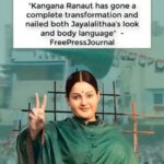 Kangana Ranaut Instagram - Love is pouring from all over for #KanganaRanaut's spectacular look and the way she has picked up the character of #Jayalalitha Ji. Can't wait for #Thalaivi!! 🤩😍 . . . . . . . . #Thalaivi @thalaivithefilm @vishnuinduri @brindaprasad @gvprakash @karmamediaent @tseries.official @vibrimedia @neeta_lulla #RajatSAroraa _#ALVijay