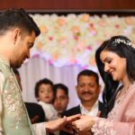 Kangana Ranaut Instagram - Fun, laughter, love, joy and lots of good wishes to the newly engaged couple, Aksht Ranaut and Ritu Sangwan. May you both be blessed with lifelong happiness. 🤗😍