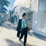 Kangana Ranaut Instagram – #Spotted: Kangana’s supercool #OOTD while leaving for Thalaivi look test in LA.