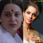 Kangana Ranaut Instagram - Gaining 20 kgs in 6 months and loosing it all within 6 months that too in my thirties messed up many things in my body …. I also have permanent stretch marks as well but art comes to life with a price and more often than not price is the artist him/herself ❤️#thalaivii