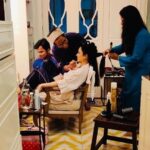 Kangana Ranaut Instagram - Sitting in her walk-in wardrobe and getting ready for Femina Flaunt Salon Launch today. Stay tuned for more. Hair : @hairbyhaseena Make up : @anilc68