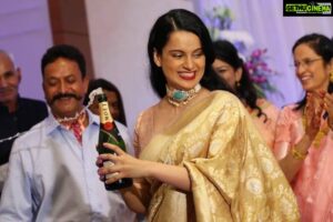 Kangana Ranaut Instagram - Fun, laughter, love, joy and lots of good wishes to the newly engaged couple, Aksht Ranaut and Ritu Sangwan. May you both be blessed with lifelong happiness. 🤗😍