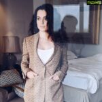 Kangana Ranaut Instagram - #KanganaRanaut looking divine in @burberry by @riccardotisci17 for for @india.today's Youth Fest, #MindRocks19! . . Styled by @stylebyami, @mala_agnani, @shnoy09 HMU - @hairbyhaseena, @chettiaralbert