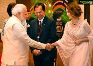 Kangana Ranaut Instagram - Some people are special, and needless to say, you're the most special one out there. The way you work with discipline, handle things, care about the country and love all its citizens, is beyond words. I wish for you A very very Happy and Amazing Birthday, @narendramodi Ji. God Bless! . . . . . #narendramodi #modi #bjp #KanganaRanaut