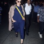 Kangana Ranaut Instagram – #KanganaRanaut returns to Mumbai looking #Dhaakad as ever, giving us all wardrobe goals!
.
.
Dress – @runawaybicycle
Trench – @burberry
Shoes – @miumiu
Sling – @off____white