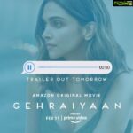 Karan Johar Instagram – A whole different world filled with love, choices and consequences is about to unfurl in front of you tomorrow. Stay tuned and tap to set your reminders! 

#GehraiyaanOnPrime releases Feb 11.

@apoorva1972 @shakunbatra @ajit_andhare @deepikapadukone @siddhantchaturvedi @ananyapanday @dhairyakarwa @primevideoin @dharmamovies @Viacom18Studios @Jouska.films @sonymusicindia