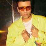 Karan Johar Instagram - Not so mellow yellow! In @dhruvkapoor styled by @ekalakhani 📷 @rahuljhangiani managed by @dcatalent