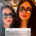 Kareena Kapoor Instagram - Happy Birthday to the bravest, strongest, and the most precious woman I know... my sister, my best friend, my second mother and the centre of our family... ❤️❤️ Chinese food tastes even better when we eat it together ❤️😍 I love you like no one else... I also do wonder sometimes who the older sister is but that is the best part of having one... My lolo ❤️❤️ #MyLoloIsTheBestest 🙌🏼😍 #HappyBirthdayLolo
