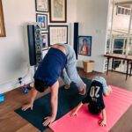 Kareena Kapoor Instagram – Following suit for #InternationalYogaDay is the husband and the son… we’re always inspiring each other because #inspiration starts at home… ❤❤🙌🏼