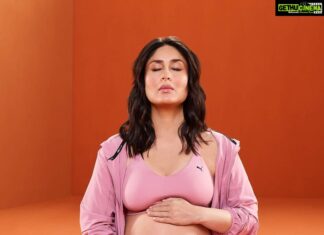 Kareena Kapoor Instagram - A little bit of yoga. A little bit of calm. #PUMAxKareena, starting strong. Catch the @pumaindia Studio Collection on in.puma.com Link in bio.