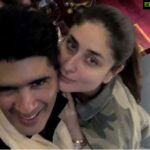 Kareena Kapoor Instagram - Happy birthday to my forever friend and brother @manishmalhotra05 From twirling in shawls at Lolo’s shoot to red leather pants to patiala salwars to our sequence sarees... your place in my life is very special... have the best time ever ❤️🎈❤️
