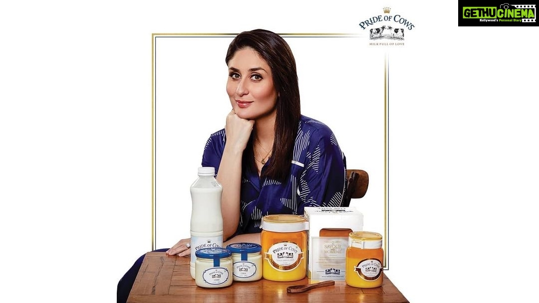 Kareena Kapoor Instagram - It’s the ultimate pure & farm fresh goodness. It’s nothing but the best for me! Find out how @prideofcowsindia is my pride & joy. #KareenaKapoorforPrideofcows #KareenaMeetsPureLove #PrideOfCows #MilkFullOfLove #PrideOfCowsCurd #CurdFullOfLove #PrideOfCowsGhee #GheeFullOfLove
