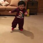 Kareena Kapoor Instagram - Your first steps your first fall... I recorded it with so much pride. This isn’t your first or last fall, my son, but I do know one thing for sure… you will always pick yourself up, take bigger strides, and march along head held high... 'cause you are my tiger... ♥️♥️ Happy Birthday my heartbeat... My Tim Tim ♥️ no one like you mera beta 😍 #HappyBirthdayTimTim #MeraBeta #MyTiger