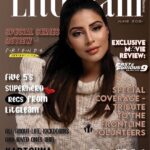 Karishma Kotak Instagram - Thankyou @litgleam_mag for having me on the front cover of your June issue ❤️ 📸 @trush_official HMU @bellevuehms Publicist @shimmerentertainment @namitarofficial @lathiwalatasneem