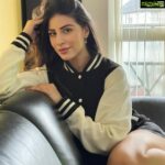 Karishma Kotak Instagram – This Varsity Jacket sent to me by @tenlzdapparel is my go-to item these days. Take a look at their fabulous insta page and order yourself one now 🙌🏻❤️