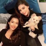 Karishma Kotak Instagram - #repost @babybluetiger Special throwback ❤️ Glad to have my sister back 💕 @karishmakotak26 #tbt . . . #lockdown #family #bestie #littlethings #furball #puppylove #friends #friendship #londonlife #tbt