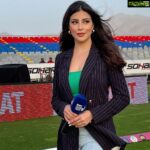 Karishma Kotak Instagram - Day 2 here in Oman for the @llct20 🏏 Styled by @rochelledsa Catch me live only on @sonysportsnetwork