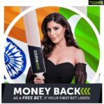 Karishma Kotak Instagram - #repost @comeon.cricket ・・・ We are absolutely delighted to announce that @karishmakotak26 as our new 𝗚𝗹𝗼𝗯𝗮𝗹 𝗔𝗺𝗯𝗮𝘀𝘀𝗮𝗱𝗼𝗿. Get your money back as a free bet when your first bet loses [Link in bio] #KheloKhulke Emirate of Dubai