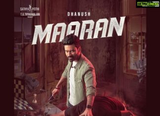 Karthick naren Instagram - His courage is his weapon🔥 Proudly presenting the first look of #Maaran … Happy birthday @dhanushkraja sir🤗 @gvprakash @sathyajyothifilms #D43 #MaaranFirstLook #HappyBirthdayDhanush