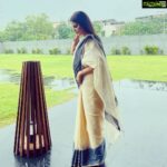 Kashish Singh Instagram - Life is short. Let my pallu be long! #saree #sareelove #maadurga #girlslikeus #bellavitakashish 💙💙