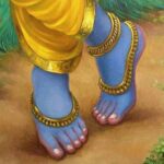 Kashish Singh Instagram - Escape your fear by surrendering to the lotus feet of Krishna 🌼🌼#krishnaconsciousness #krishnalove #bhagavadgita #harekrishna #krishnathoughts @bhagavadgitachanting #bellavitakashish 🌼🌼